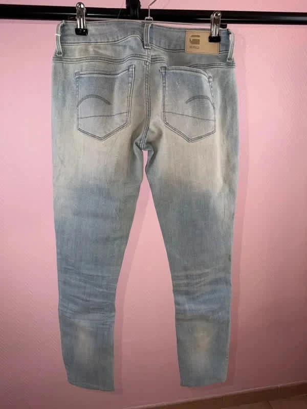 Jeans femme graw taille 24 32 longueur propre – photo 6